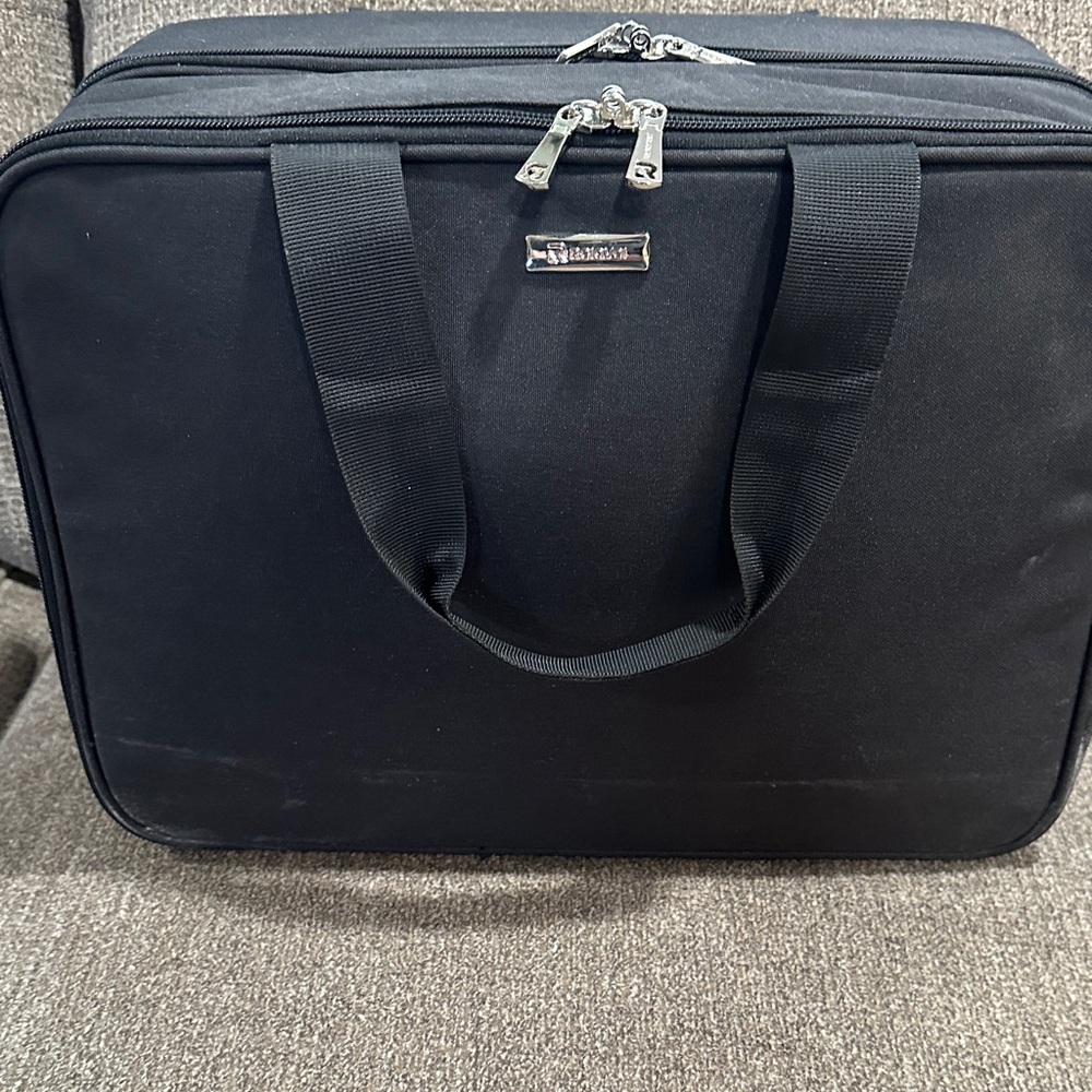 Relavei make up bag. 16wide. Used. Excellent condition
